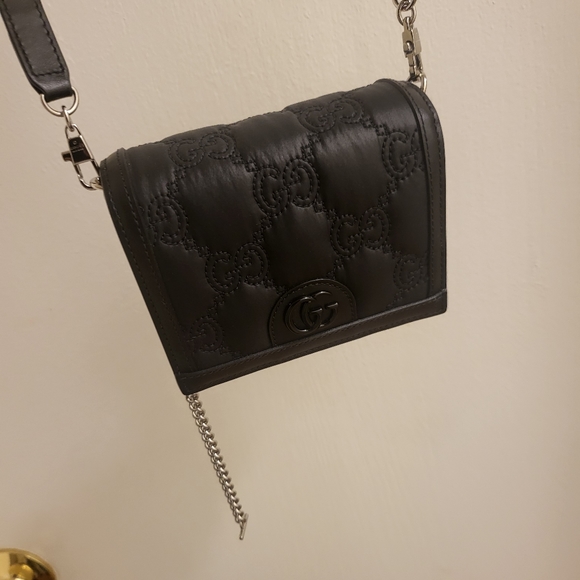 Authentic GG Matellase Mini Messenger Bag - Picture 10 of 13